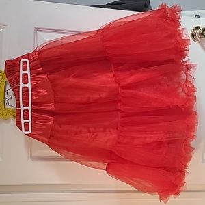 Red petticoat